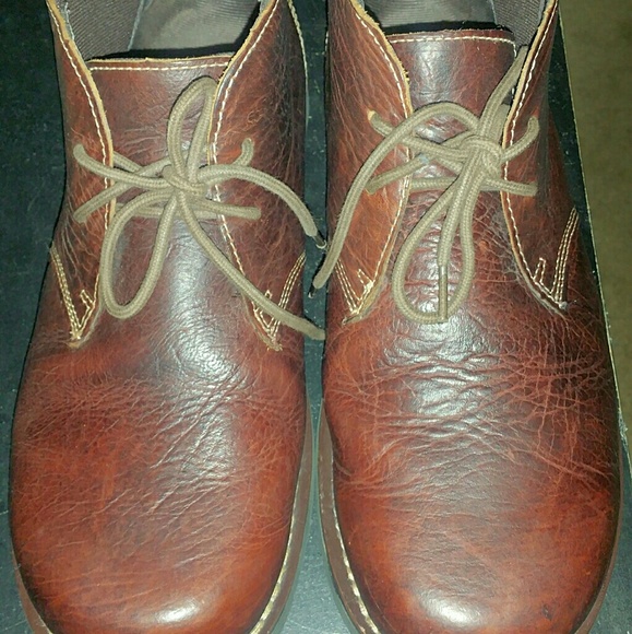 Duluth Trading Co. Bison Leather Ankle Boots - Picture 6 of 7